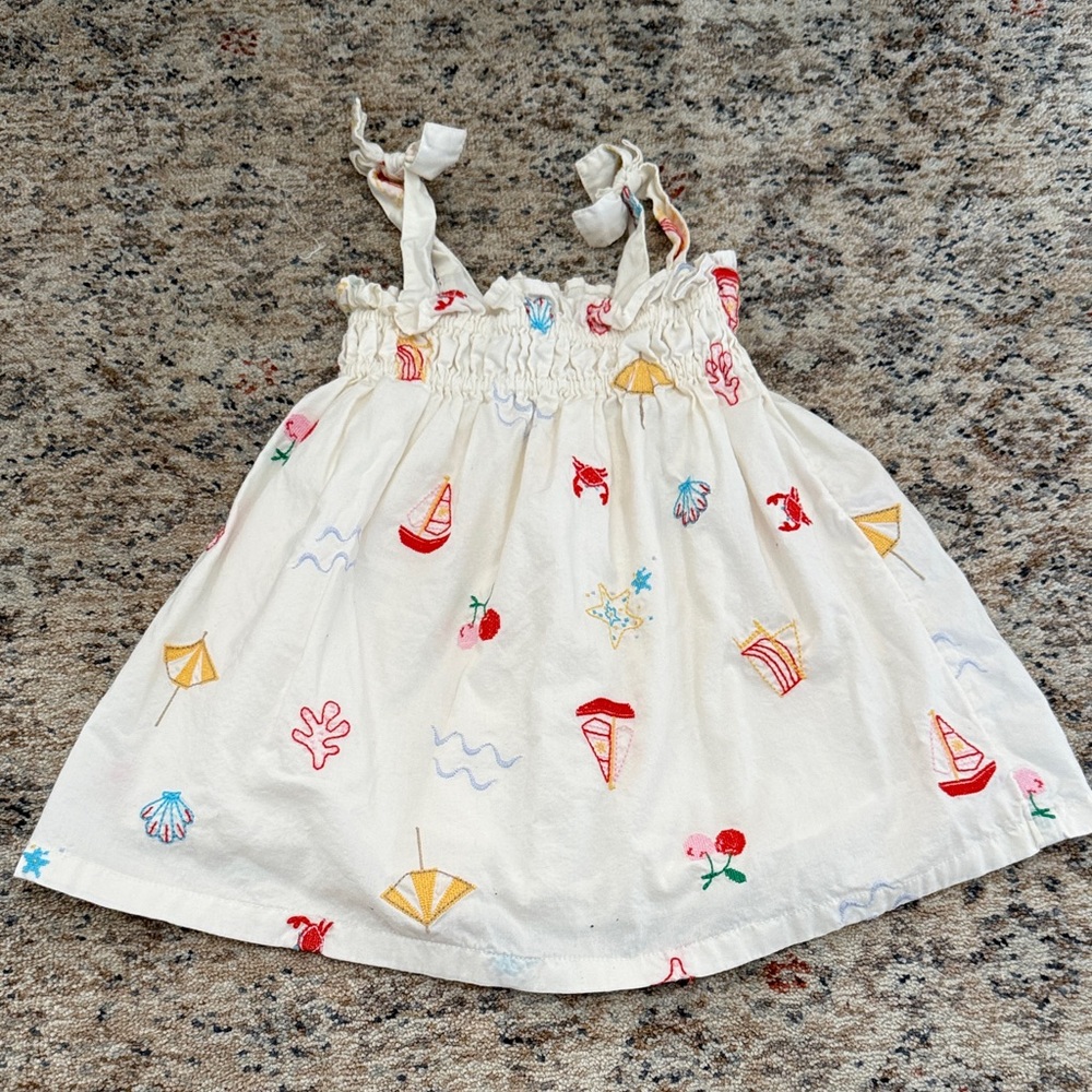 Baby Gap Embroidered Summer Sundress- Size 2T